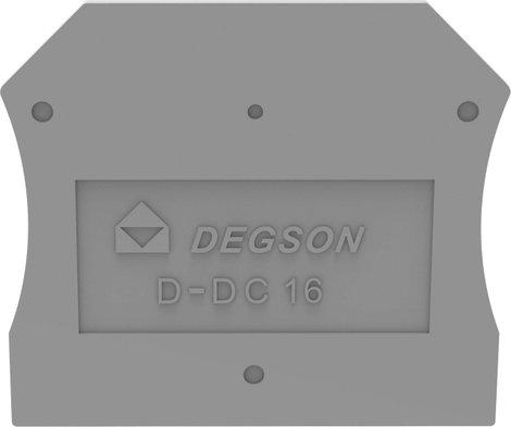 Degson D-DC16-01P-11-00A(H) Záró köztes lemez Szürke 1 db