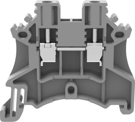 Degson DC2.5-01P-11-00A(H) Átmenő kapocs Csavaros kapcsok Szürke 1 db