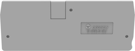 Degson D-DS2.5-QU-01P-11-00A(H) Záró köztes lemez Szürke 1 db