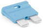 TRU COMPONENTS 8551264 Standard autós laposbiztosíték 15 A Világoskék 1 db bélyegkép