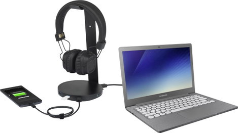 Renkforce RF-4284834 Headset tartó 3,5 mm-es jack 6. kép