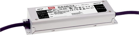 Mean Well XLG-240-M-A LED meghajtó Állandó teljesítmény 239.4 W 700 - 2100 mA 90 - 171 V/DC Bútorhoz