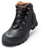 uvex 2 MACSOLE® 6523243 ESD Biztonsági csizma S3 Cipőméret (EU): 43 Fekete, Narancs 1 pár bélyegkép