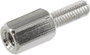 TRU COMPONENTS TRUD3X05A5MH TRUD3X05A5MH Távtartó (H) 5 mm M3 M3 Sárgaréz (nikkelezett) 1 db bélyegkép