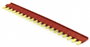 Finder 093.20.1 Fésűhíd Piros 1 db bélyegkép