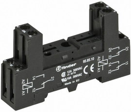 Finder 95.85.10 Reléfoglalat Alkalmas a következő sorozatokhoz: Finder 40-es sorozat 1 db