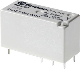 Finder 41.52.9.012.0000 Nyák relé 12 V/DC 8 A 2 váltó 1 db