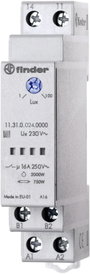 Finder 11.31.0.024.0000 Alkonykapcsoló 1 db Üzemi feszültség:12 V, 24 V Érzékenység, fény: 1, 30 - 8 bélyegkép