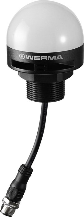 Werma Signaltechnik Jelzőlámpa LED MC RGB 240.120.50 RGB, Piros, Sárga, Zöld, Fehér, Kék, Viola, Tür