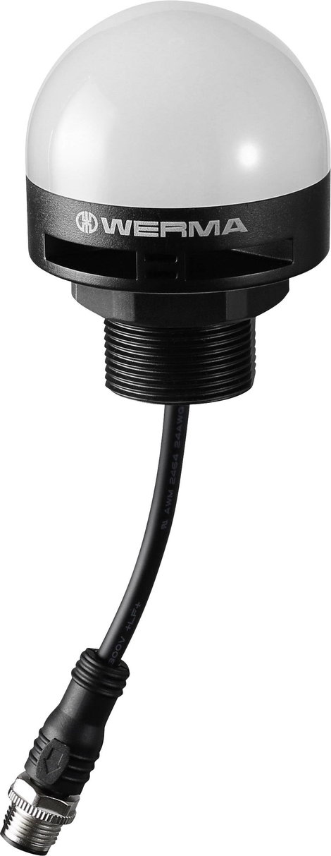 Werma Signaltechnik Jelzőlámpa LED MC RGB 240.120.50 RGB, Piros, Sárga, Zöld, Fehér, Kék, Viola, Tür