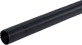 TRU COMPONENTS TC-7703280 Fonat védőtömlő Fekete PET 13 - 21 mm méteráru
