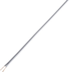 TRU COMPONENTS TC-7815632 Hangszóró kábel 2 x 0.40 mm² Szürke 10 m
