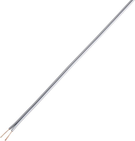 TRU COMPONENTS TC-7815632 Hangszóró kábel 2 x 0.40 mm² Szürke 10 m