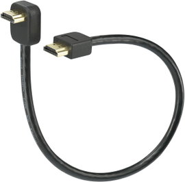 SpeaKa Professional HDMI Csatlakozókábel HDMI-A dugó, HDMI-A dugó 0.30 m Fekete SP-7870508 Audio Ret
