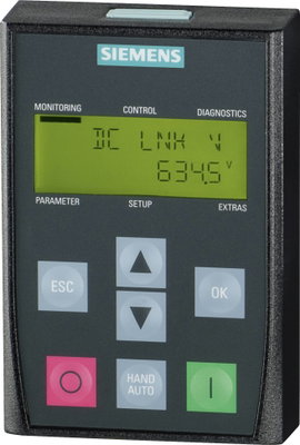 Siemens SINAMICS G120 BOP Kezelőfelület Siemens Sinamics G120