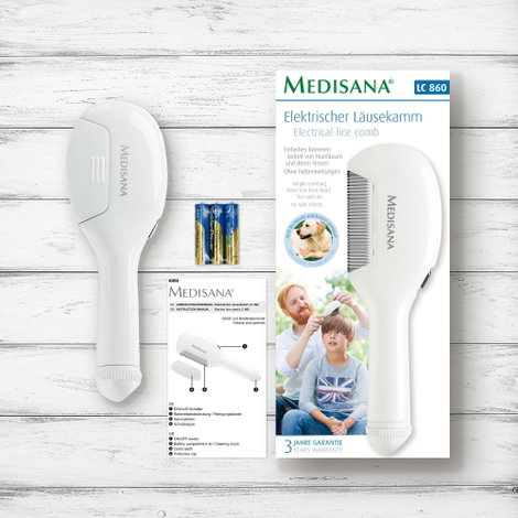 Medisana LC 860 Tetűfésű 4. kép