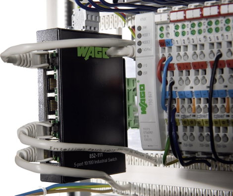 Ipari Ethernet switch, WAGO Industrial-ECO-Switch 2. kép