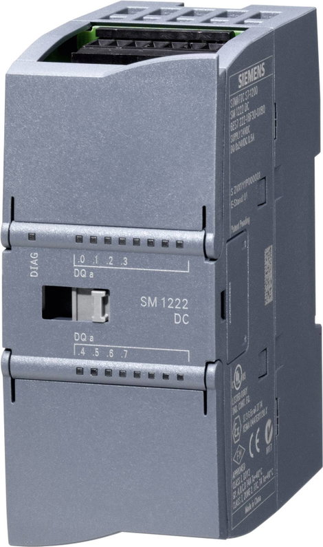 Siemens SM 1222 6ES7222-1BH32-0XB0 SPS digitális kimeneti egység 28.8 V