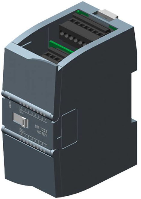 PLC analóg bemeneti modul 35 V, Siemens SM 1231 6ES7231-4HD32-0XB0 2. kép