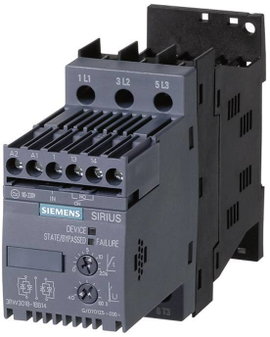 Siemens 3RW3016-1BB14 3RW30161BB14 Lágyindító Motorteljesítmény 400 V-nál 4.0 kW Motorteljesítmény 2