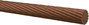 Copper round ropes, extremely flexible, bare 401005000 Kabeltronik bélyegkép