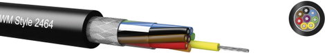 UL-LiYCY 3 x AWG 26, shielded, Style 2464/1061 096032609 Kabeltronik