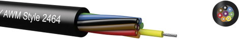 UL-LiYY 2 x AWG 20, unshielded, Style 2464/1061 095022009 Kabeltronik