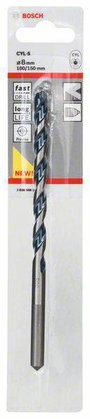 Bosch Accessories CYL-5 2608588152 Keményfém Beton spirálfúró 8 mm Teljes hossz 150 mm Hengeres befo 2. bélyegkép