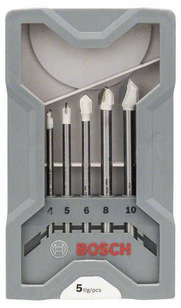 Bosch Accessories Expert for Ceramic 2608587169 Üveg- és csempefúró 5 részes Hengeres befogószár 1 k 2. kép