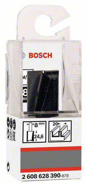Bosch Accessories 2608628390 Horonymaró Keményfém Hossz 56 mm Átmérő 20 mm Szár átmérő 8 mm 2. kép