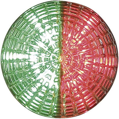 Auer Signalgeräte Jelzőlámpa LED IDS 800626405 Piros, Zöld Tartós fény 24 V/DC, 24 V/AC