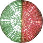 Auer Signalgeräte Jelzőlámpa LED IDS 800626405 Piros, Zöld Tartós fény 24 V/DC, 24 V/AC bélyegkép
