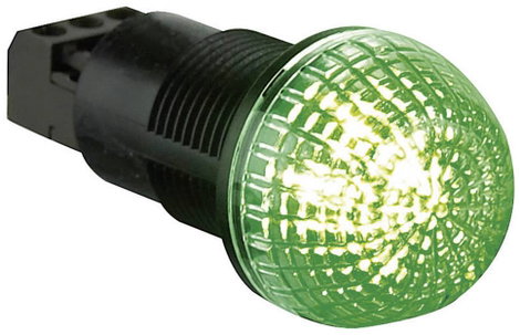 Auer Signalgeräte Jelzőlámpa LED IDS 800626405 Piros, Zöld Tartós fény 24 V/DC, 24 V/AC 2. kép