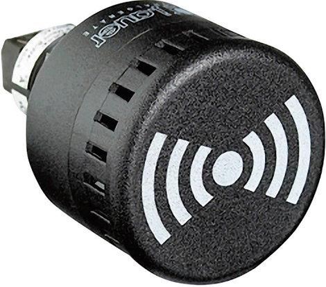 Auer Signalgeräte Jelző zümmer 813500405 ESM Hosszú hang, Pulzáló fény 12 V/DC, 12 V/AC, 24 V/DC, 24