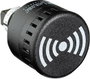 Auer Signalgeräte Jelző zümmer 813500405 ESM Hosszú hang, Pulzáló fény 12 V/DC, 12 V/AC, 24 V/DC, 24 bélyegkép