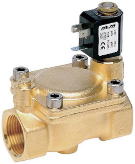 M & M International Közvetlen vezérlésű pneumatikus szelep B206DBX-24 24 V/DC G 3/4 1 db