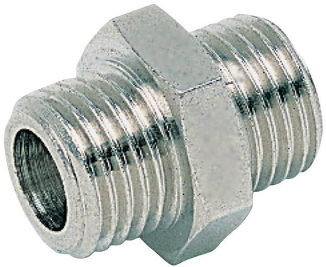 Egyenes összekötő, külső menet: R1/8, R1/8, ICH 20102
