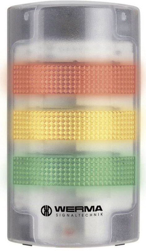 Werma Signaltechnik Jelző oszlop 691.100.55 KombiSIGN 71 LED Fehér 1 db