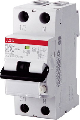 ABB 2CSR255180R1105 FI védőkapcsoló B 2 pólusú 10 A 0.03 A 230 V