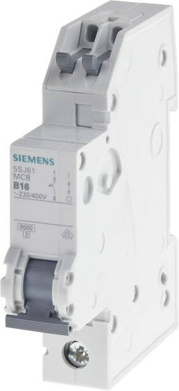 Siemens 5SJ61166KS 5SJ6116-6KS Vezeték védőkapcsoló 1 pólusú 16 A