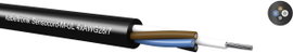 Sensocord®-M-UL 3xAWG28/7,black, Miniature-Sensor cable 242030800 Kabeltronik