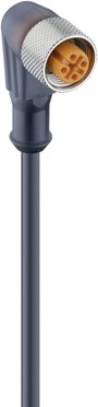 Lumberg Automation 43595-1 Érzékelő-/működtető összekötő, konfekcionált M12 Alj, hajlított 2.00 m Pó bélyegkép