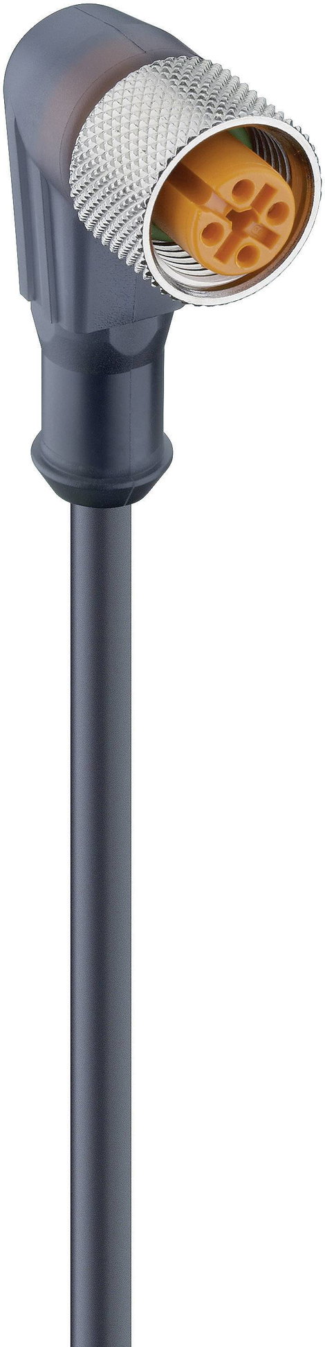 Lumberg Automation 43597-1 Érzékelő-/működtető összekötő, konfekcionált M12 Alj, hajlított 5.00 m Pó