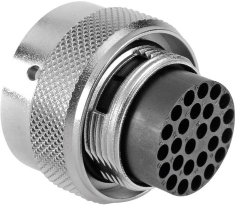 Amphenol RT0616-26PNH Kerek dugó Dugó, egyenes Össz pólusszám: 26 Sorozat (kerek csatlakozók): RT360 2. kép