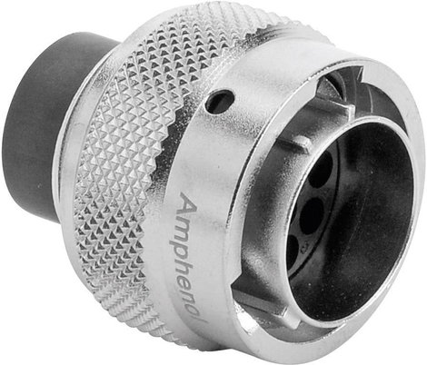 Amphenol RT0614-12PNH Kerek dugó Dugó, egyenes Össz pólusszám: 12 Sorozat (kerek csatlakozók): RT360 3. kép