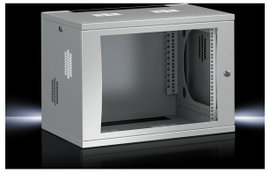 Rittal 7507.110 19 hálózati szekrény (Sz x Ma x Mé) 600 x 492 x 600 mm 9 ME Élénk szürke (RAL 7035)
