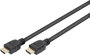 Digitus HDMI Csatlakozókábel HDMI-A dugó, HDMI-A dugó 1.00 m Fekete AK-330124-010-S aranyozott érint bélyegkép