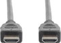 Digitus HDMI Csatlakozókábel HDMI-A dugó, HDMI-A dugó 1.00 m Fekete AK-330124-010-S aranyozott érint 2. bélyegkép