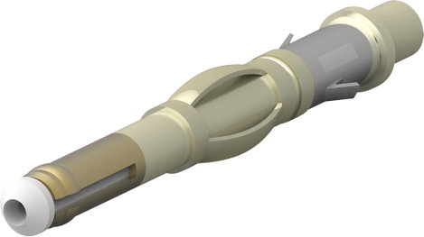 TE Connectivity Stift ház panel DT Pólusok száma 6 DT04-6P-L012 1 db 4. kép