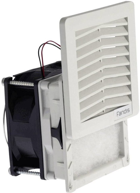 Fandis FF08GD24UN Kapcsolószekrény ventilátor 24 V/DC 15 W (Sz x Ma x Mé) 106.5 x 106.5 x 70.4 mm 1